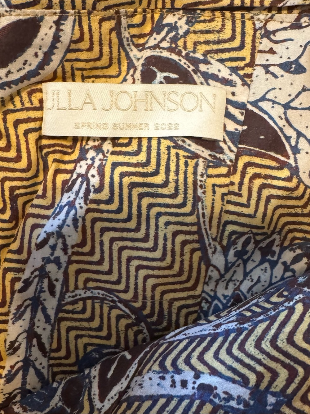 Ulla Johnson Ella Halter Midi Dress Oleander Size 6 - Picture 10 of 10